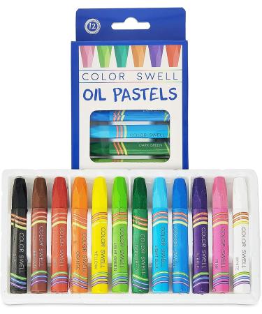 Color Swell 18 Packs of Bulk Oil Pastels with 12 Oil Pastels Per Pack (216 in total) Vibrant Colors Teacher Quality Durable for Groups Classrooms Party Favors - Buy Online on SooperMarket.com