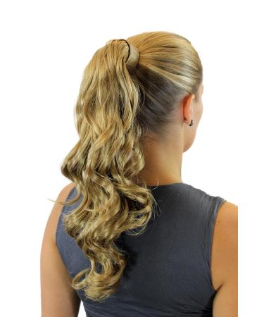 Wig Me Up Hair Part Braid Ponytail - 45cm Curly Dark Blonde & Light Curly Styles - International Shipping Available - Buy Online on SooperMarket.com