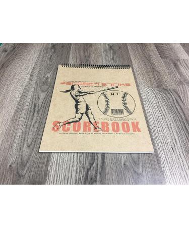 Softball Scorebook with Rules & Scoring | Heavy Duty for Youth & Adult Players - Buy Online on SooperMarket.com