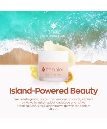 Hanalei Sugar Lip Scrub and Lip Treatment Bundle - Raw Cane Sugar, Hawaiian Kukui Nut Oil (Cruelty-Free, Paraben-Free) - Buy Online on SooperMarket.com