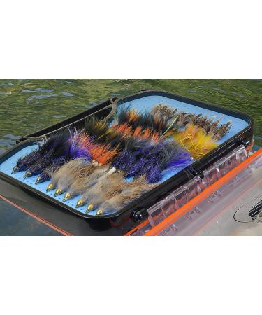 Region Fishing Extra Large Double Sided Waterproof Boat Fly Box with Handle - 424 Slots - Ideal for Streamers and Nymphs - Buy Online on SooperMarket.com