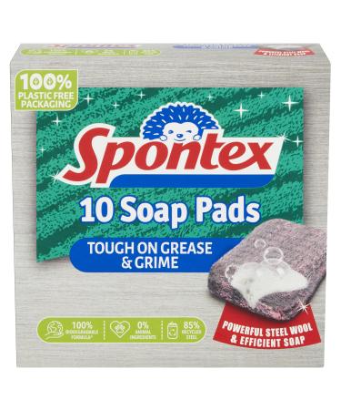 Spontex Soap Pads Pack 10 Count (Pack of 1)