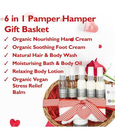 Pamper gift basket for women organic pamper basket mums pampering gift for her self care gift vegan pamper gift set pamper skincare gift women bath and body set women womens pamper gift - Buy Online on SooperMarket.com