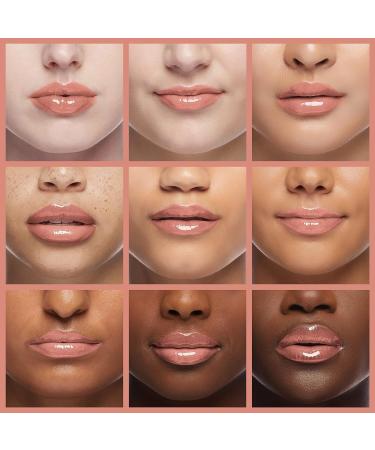 Kosas Wet Lip Oil Gloss - Hydrating Lip Plumping Treatment with Hyaluronic Acid & Peptides (Unhooked) - Buy Online on SooperMarket.com