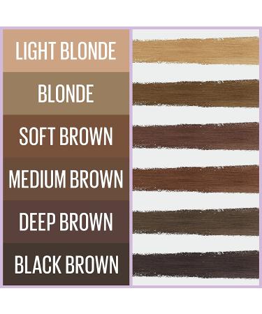 Maybelline Express Brow 2-In-1 Pencil and Powder Blonde Eyebrow Makeup - 1 Count - Buy Online on SooperMarket.com