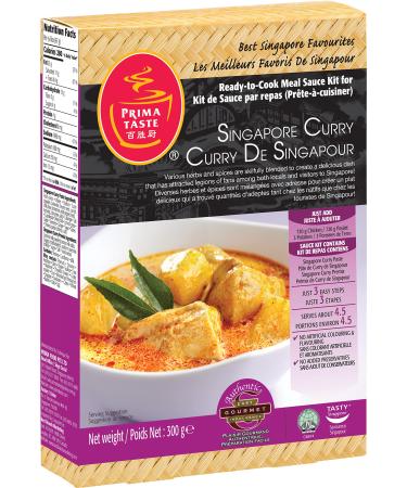 Prima Taste Singapore Curry Ready to Cook Sauce Kit 8 boxes