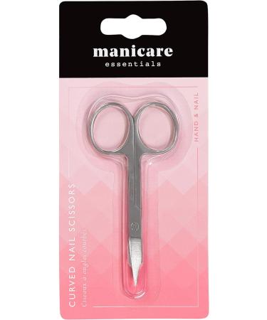 Manicare Precision Curved Nail Scissors - Surgical Grade Japanese Stainless Steel for Manicure and Pedicure - Buy Online on SooperMarket.com