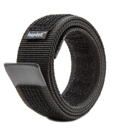 Loopbelt No-Scratch Web Belt with Rubber Coated Tips and Advanced Hook & Loop Fasteners Small 28-32