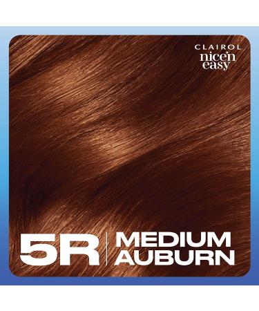 Clairol Nice'n Easy Cr me Oil-Infused Hair Dye 5R Medium Auburn - 1 Count - Buy Online on SooperMarket.com