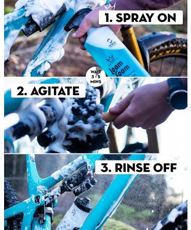 Peaty's 1L LoamFoam Professional Grade Bike Cleaner - 34oz Powerful Formula - Buy Online on SooperMarket.com