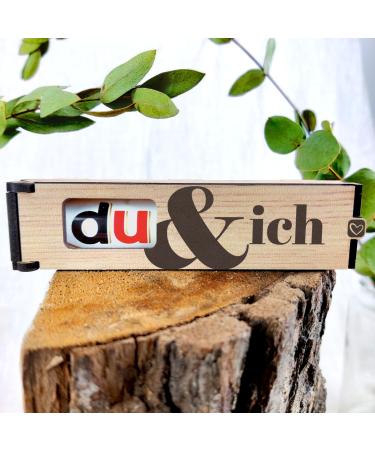You and I gift - chocolate bar gift box incl. Duplo - gift for women gift for him anniversary for him BFF gifts thank you gifts small little things for women friend gift you & me