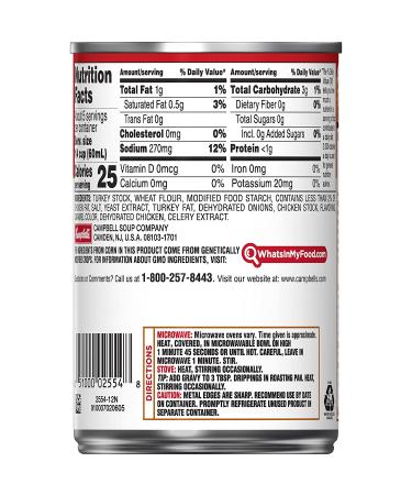Campbell's Turkey Gravy 10.5oz - Rich and Flavorful Turkey Gravy - Buy Online on SooperMarket.com