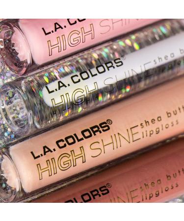 L.A. Colors High Shine Shea Butter Lip Gloss Dollface - 0.14 Ounce (Pack of 1) - Buy Online on SooperMarket.com