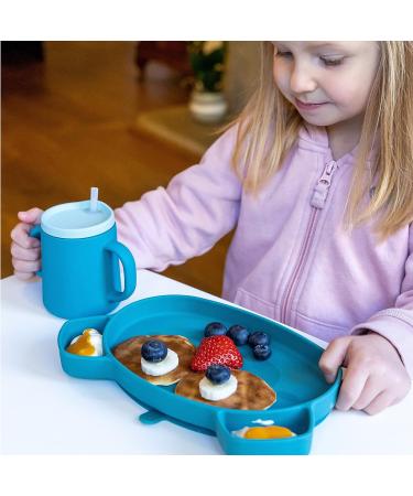 TUM TUM 3-way Baby Trainer Cup 180ml (Blue) | Designed by Feeding Specialist - Buy Online on SooperMarket.com