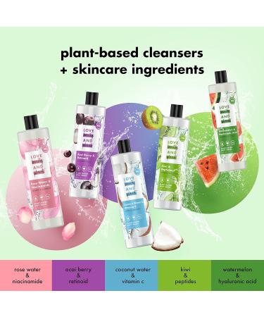 Love Beauty and Planet Kiwi Peptides Body Wash - Plant-Based 100% Biodegradable Refresh & Rejuvenate Skin 20 fl oz - Buy Online on SooperMarket.com