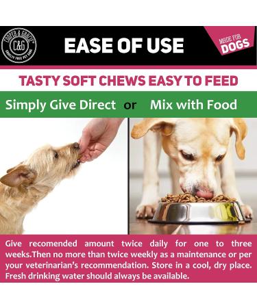 Dog Urinary Health Supplements 60 Soft Chews | Antibiotic Remedy | Stimulates Immune System & Maintains Overall Health | Cranberry & Echinacea | Wheat Free | Veterinarian Formulated Dog Urinary Care - Buy Online on SooperMarket.com