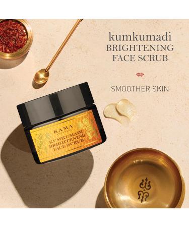 Kama Ayurveda Kumkumadi Brightening Ayurvedic Face Scrub 50g - Buy Online on SooperMarket.com