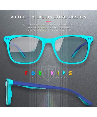 ATTCL Blue Light Filter Glasses for Kids Ages 3-10 | UV Blocking Computer & Gaming Glasses to Prevent Headaches - Buy Online on SooperMarket.com