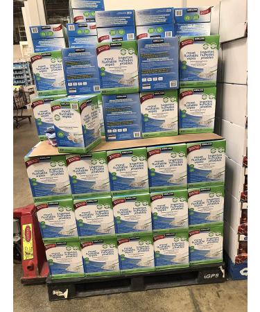 Kirkland Signature Flushable Wipes 632 Count Pack - Moist White Wipes - Eco-Friendly and Biodegradable - Buy Online on SooperMarket.com
