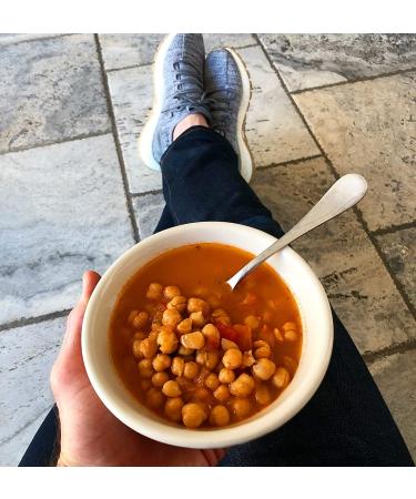 FILLOS Panamanian Garbanzo Beans 6 Count 10oz - Ready to Eat Sofrito Beans with Fresh Vegetables - Microwavable, Non-GMO, Vegan - Plant Protein Source - Buy Online on SooperMarket.com