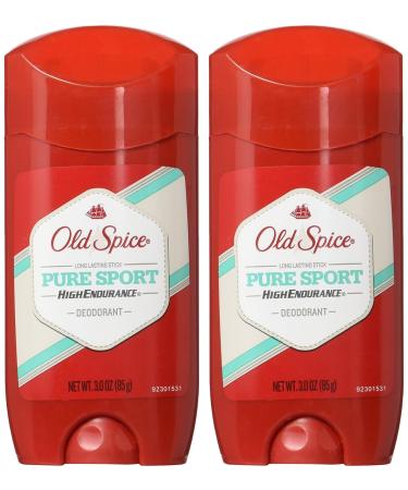 Old Spice Deodorant 3oz Pure Sport Value Pack - 2 at Once (88ml) for Men | Buy Internationally - Buy Online on SooperMarket.com
