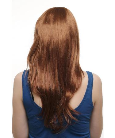 WIG ME UP SA017-30B130 Ladies Wig - Red Mix Straight Long with Middle Parting | Shop Internationally - Buy Online on SooperMarket.com