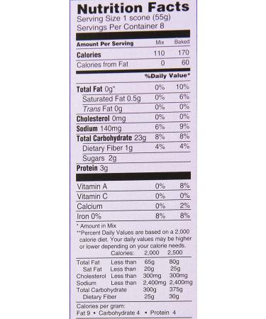 Garvey's Organic Traditional Scone Mix 9oz (Pack of 6) - Delicious and Easy-to-Make Scones - Buy Online on SooperMarket.com