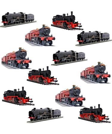 AK Giftshop Vintage Steam Engine Train Mix 3 Cake Decorations - 12 Edible Wafer Cup Cake Toppers - Buy Online on SooperMarket.com