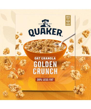 Quaker Golden Crunch Flavour Oat Granola 500 g (Pack of 5) - Buy Online on SooperMarket.com