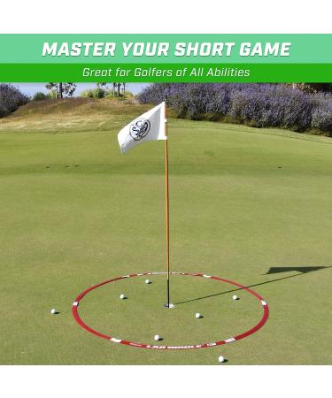 GoSports LAG CIRCLE Putting and Chipping Training Tool - 6 ft and 3 ft Circles Included - Buy Online on SooperMarket.com