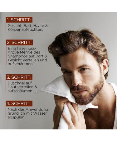 L'Or al Men Expert Nursing Set | XXL Shower Gel & Anti-Aging Moisture Cream for Men - Hydrate Body Hair & Beard - Buy Online on SooperMarket.com