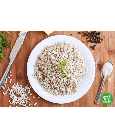Wholefood Earth Pearl Barley 2 kg | GMO Free | High Fibre 2kg - Buy Online on SooperMarket.com