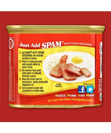 Spam Tocino Seasoning 12 oz Can - Delicious Seasoning Mix for Authentic Tocino Flavor - Buy Online on SooperMarket.com