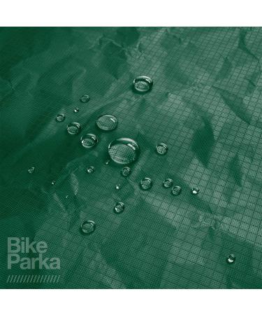 BikeParka STASH Waterproof Bicycle Cover in Forest Green - Buy Online on SooperMarket.com
