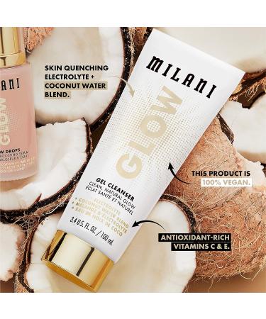Milani Glow Gel Cleanser - Hydrating Face Cleanser (3.4 Fl.Oz.) - Buy Online on SooperMarket.com