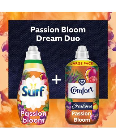 Comfort Creations Passion Bloom Fabric Conditioner with Stay Fresh technology for 100 days of freshness + fragrance* 48 washes (1.44 L) - Buy Online on SooperMarket.com