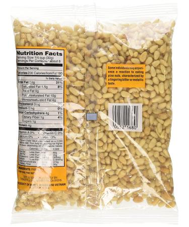 Trader Joe's Dry Toasted Pignolias - Pine Nuts 8 oz - Premium Quality - Buy Online on SooperMarket.com