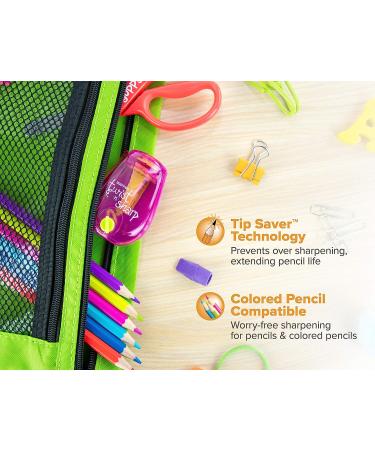 Bostitch Office Twist-N-Sharp Manual Pencil Sharpener Easy Open Tray Perfect for Kids Works with Colored Pencils & Makeup Pencils 3-Pack 3 Pack - Buy Online on SooperMarket.com