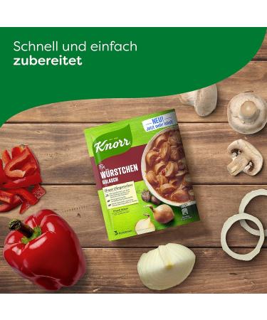 Knorr Fix Sausage Goulash Seasoning Mix - 44g for Delicious Meat Dishes | International Shipping Available - Buy Online on SooperMarket.com