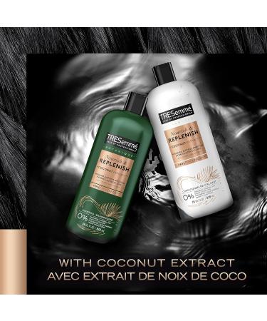 TRESemm Botanique Nourish & Replenish Shampoo for dry hair + Coconut Extract formulated with Pro Style Technology 828 ml Botanique Nourish Shampoo 828 ml (Pack of 1) - Buy Online on SooperMarket.com