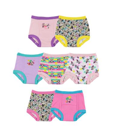 Disney Baby Girls' Minnie Mouse Potty Training Pants Multipack 3T Minnietraining7pk