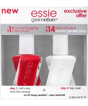 Essen Gel Couture Longwear Nail Polish + Top Coat Kit - Rock The Runway 0.46 fl. oz | International Shipping Available - Buy Online on SooperMarket.com