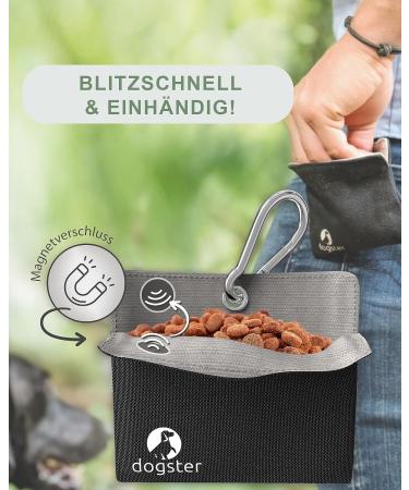 Dogster Treat for Dogs - Convenient Snack Bag with Carabiner | Quick Rewards for Your Pup - DOG01 - Buy Online on SooperMarket.com
