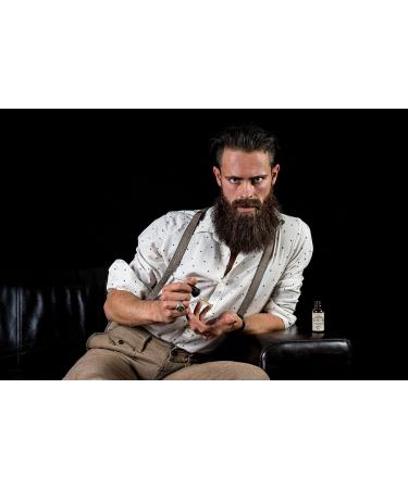 Wild Growth Beard Care - Natural Vegan Beard Oil with Argan Oil & Wood Fragrance | 30 ml - Buy Online on SooperMarket.com