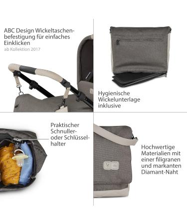 ABC Design Urban I Diaper Bag - Water-Repellent Unisex Backpack with Changing Pad & Stroller Hook | Multifunctional Baby Bag for On-the-Go | Shop Internationally - Buy Online on SooperMarket.com