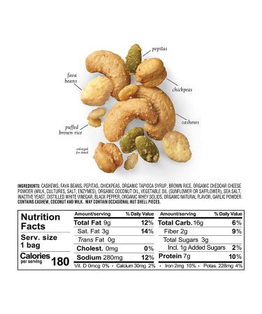 Sahale Snacks Bean + Nut Snack Mix Variety Pack - 12 x 1.25 Oz | Healthy Snack - Buy Online on SooperMarket.com