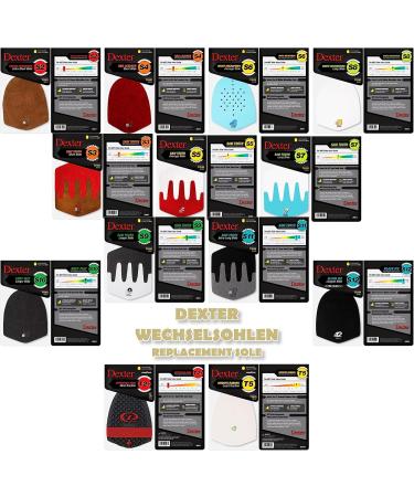 Emax Dexter SST Replacement Soles for Bowling Shoes | Trim-to-Fit Velcro Accessories | Compatible with S2 S3 S4 S5 S6 S8 S10 S11 S12 T2+ T5 - Buy Online on SooperMarket.com