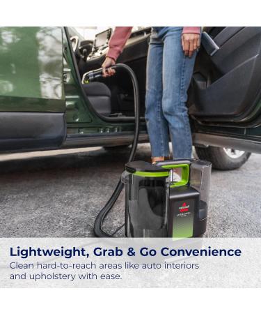 BISSELL Little Green Max Pet Portable Carpet and Upholstery Deep Cleaner Car/Auto Detailer with Self-cleaning Tough Stain Tool and Pet Hair Removal Tool 3860B - Buy Online on SooperMarket.com