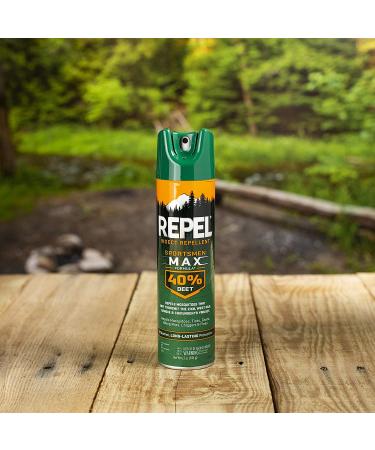 Repel Sportsmen Max 40% DEET Aerosol Insect & Mosquito Repellent Spray 6.5 Oz - Pack of 1 - Buy Online on SooperMarket.com