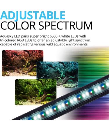 Fluval Aquasky 2.0 35W LED Aquarium Lighting | 48-60 Inches - Buy Online on SooperMarket.com